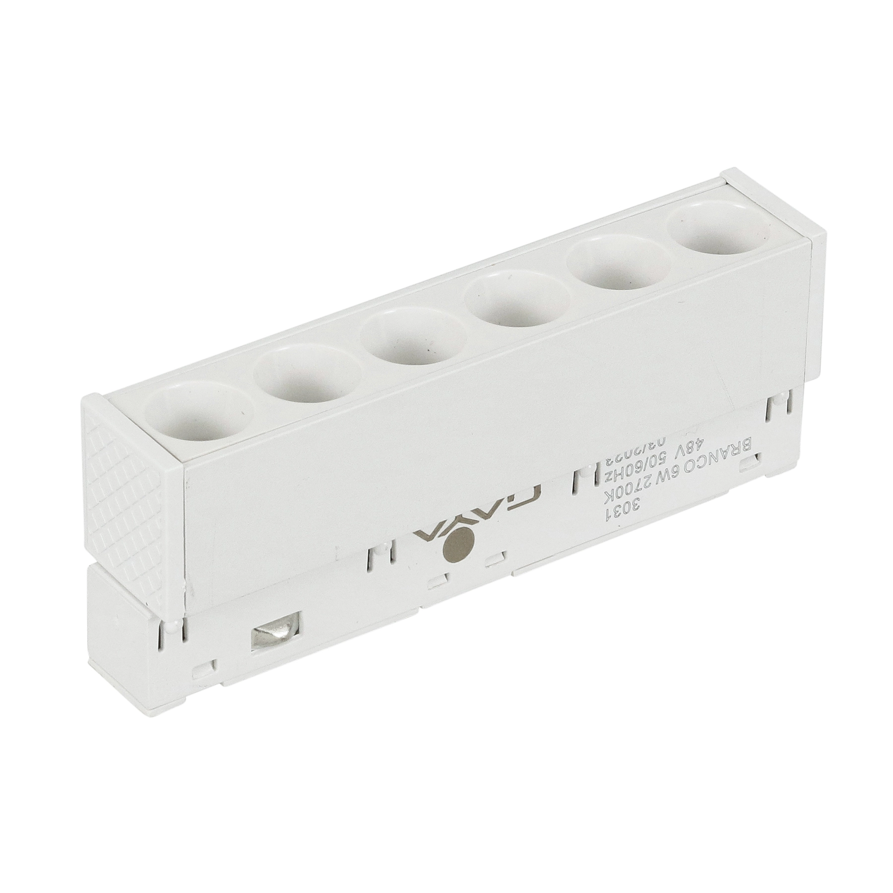 Linear de Foco para Trilho Magnético Com Led Amarelo Mag Gaya Branco 48V