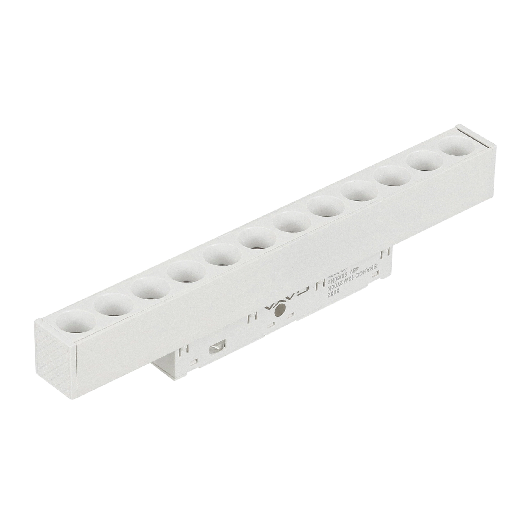Linear de Foco para Trilho Magnético Com Led Amarelo Mag Gaya Branco 48V