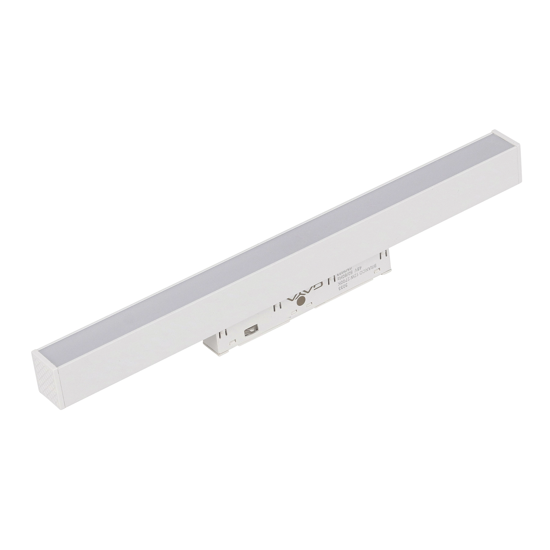 Linear de Foco para Trilho Magnético Com Led Amarelo Mag Gaya Branco 48V
