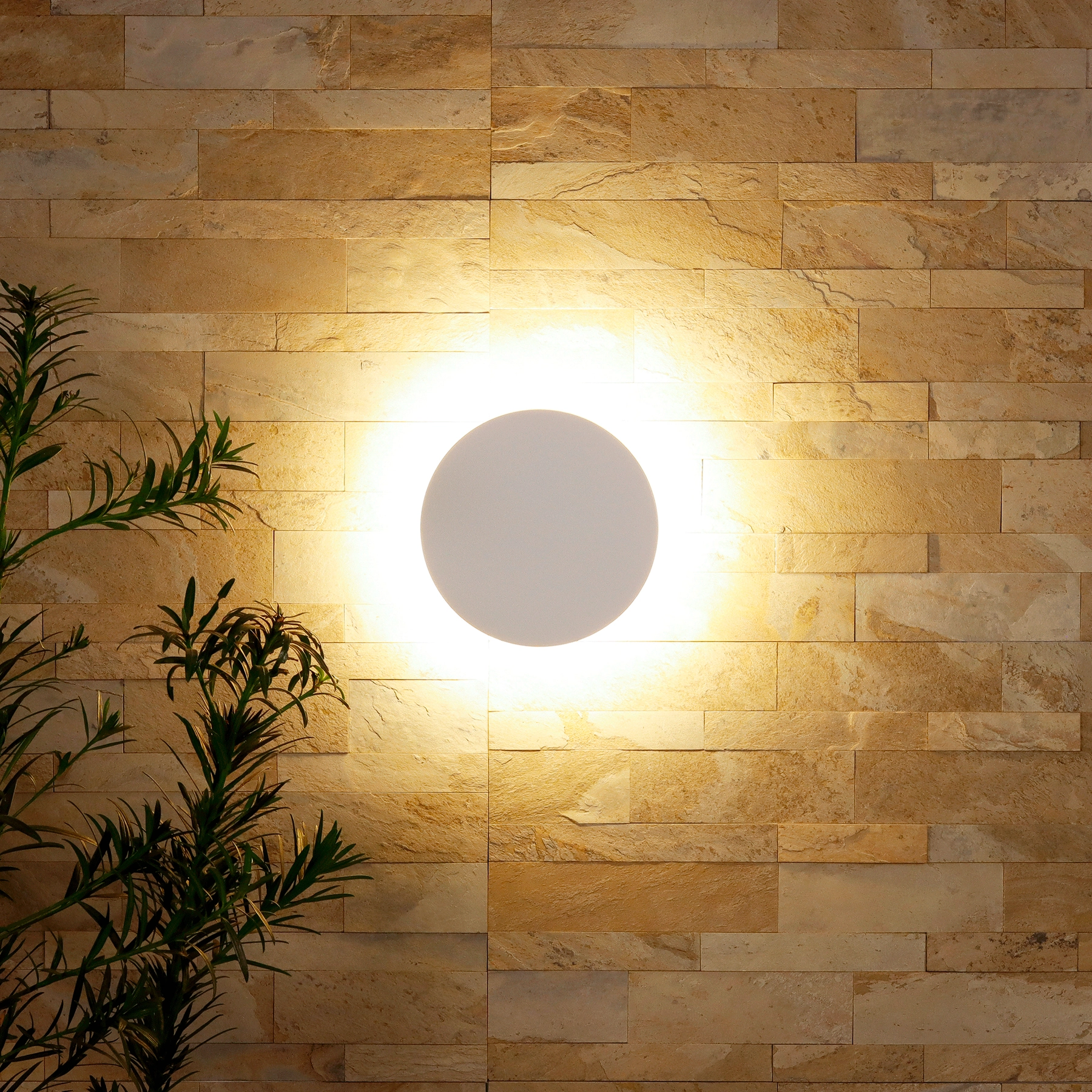 Arandela Led Branca Eclipse