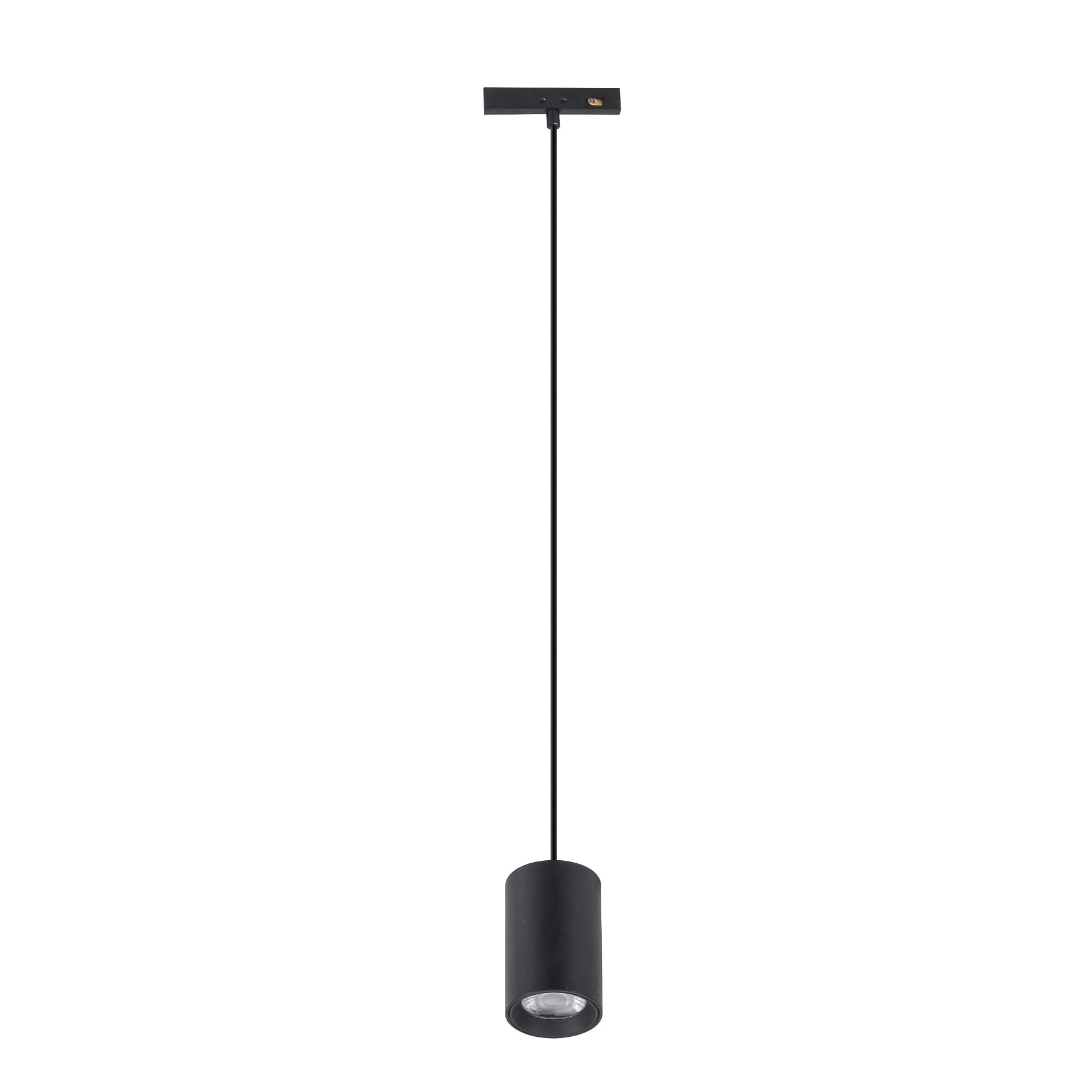 Spot para Trilho Magnético Com Led Amarelo Mini Gaya Preto 24V