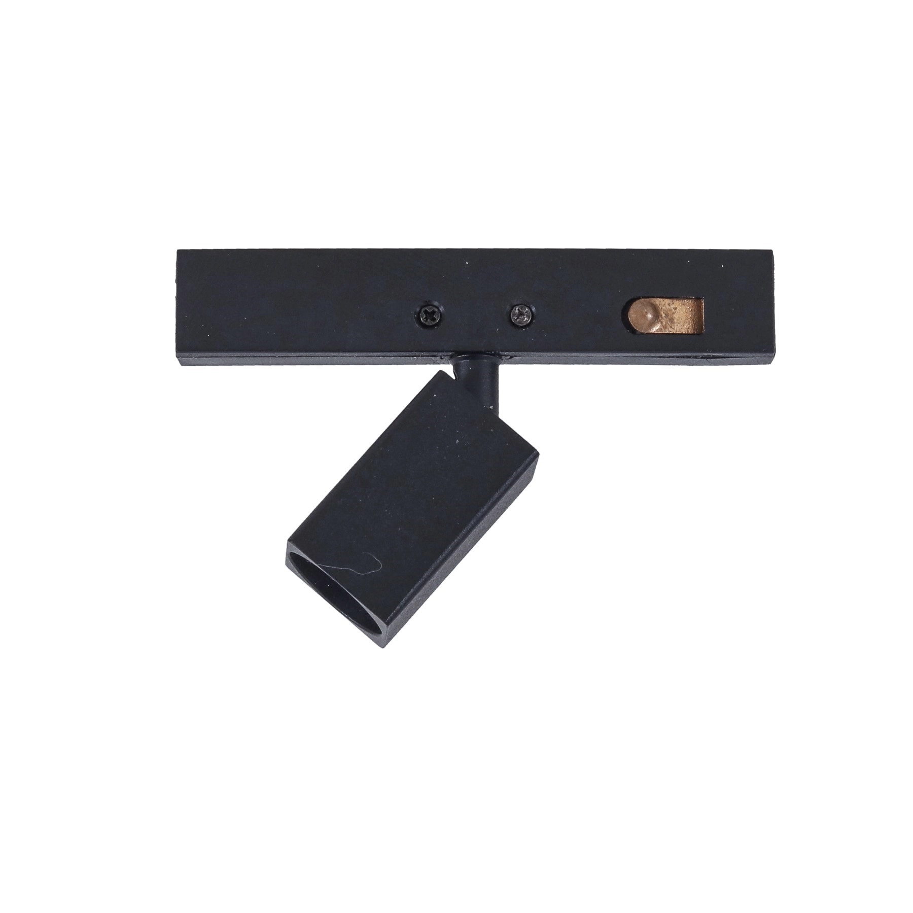 Spot para Trilho Magnético Com Led Amarelo Mini Gaya Preto 24V