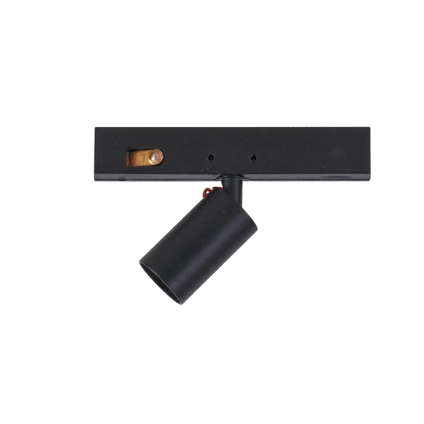Spot para Trilho Magnético Com Led Amarelo Mini Gaya Preto 24V