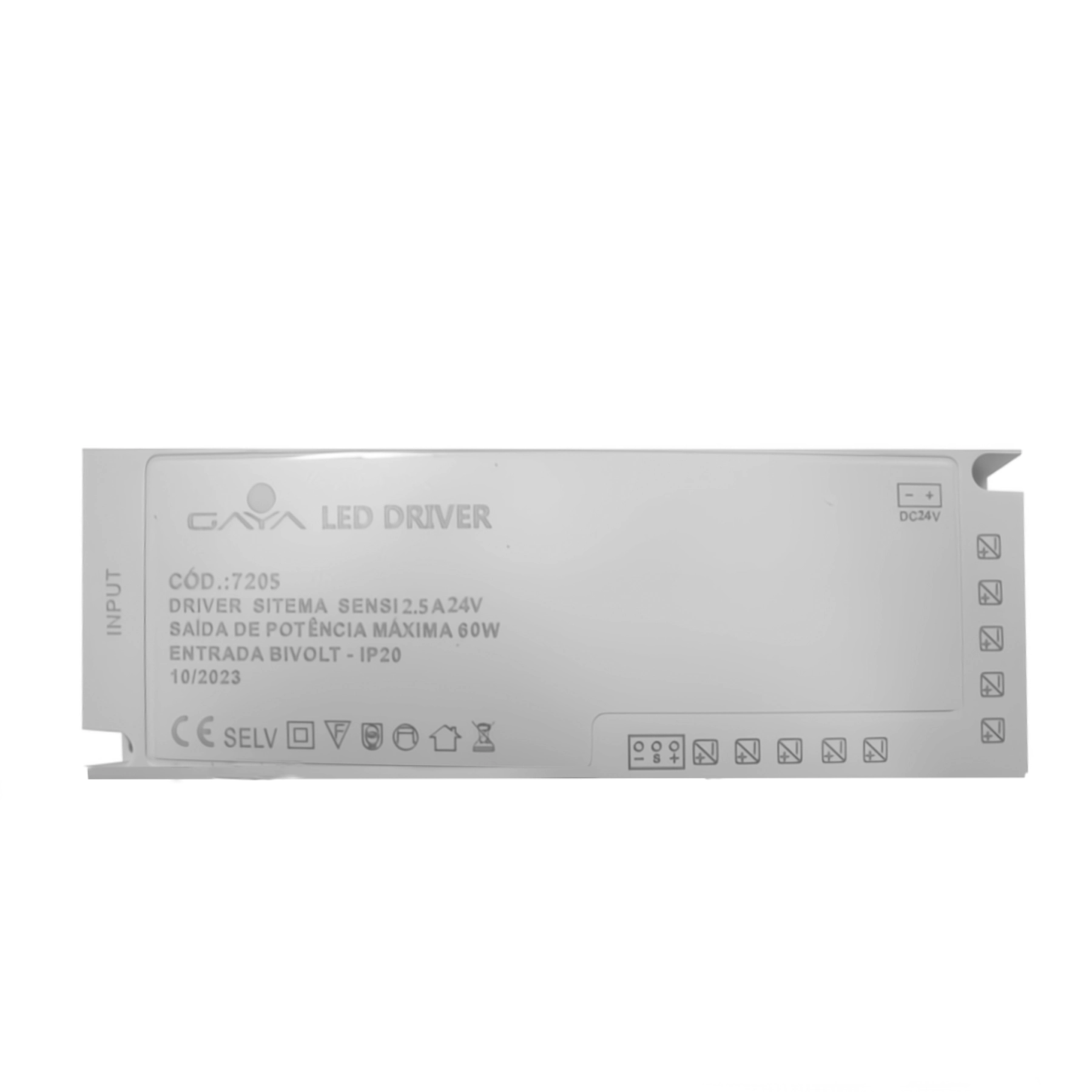 Driver 60W 24V Gaya Sensi 2cm