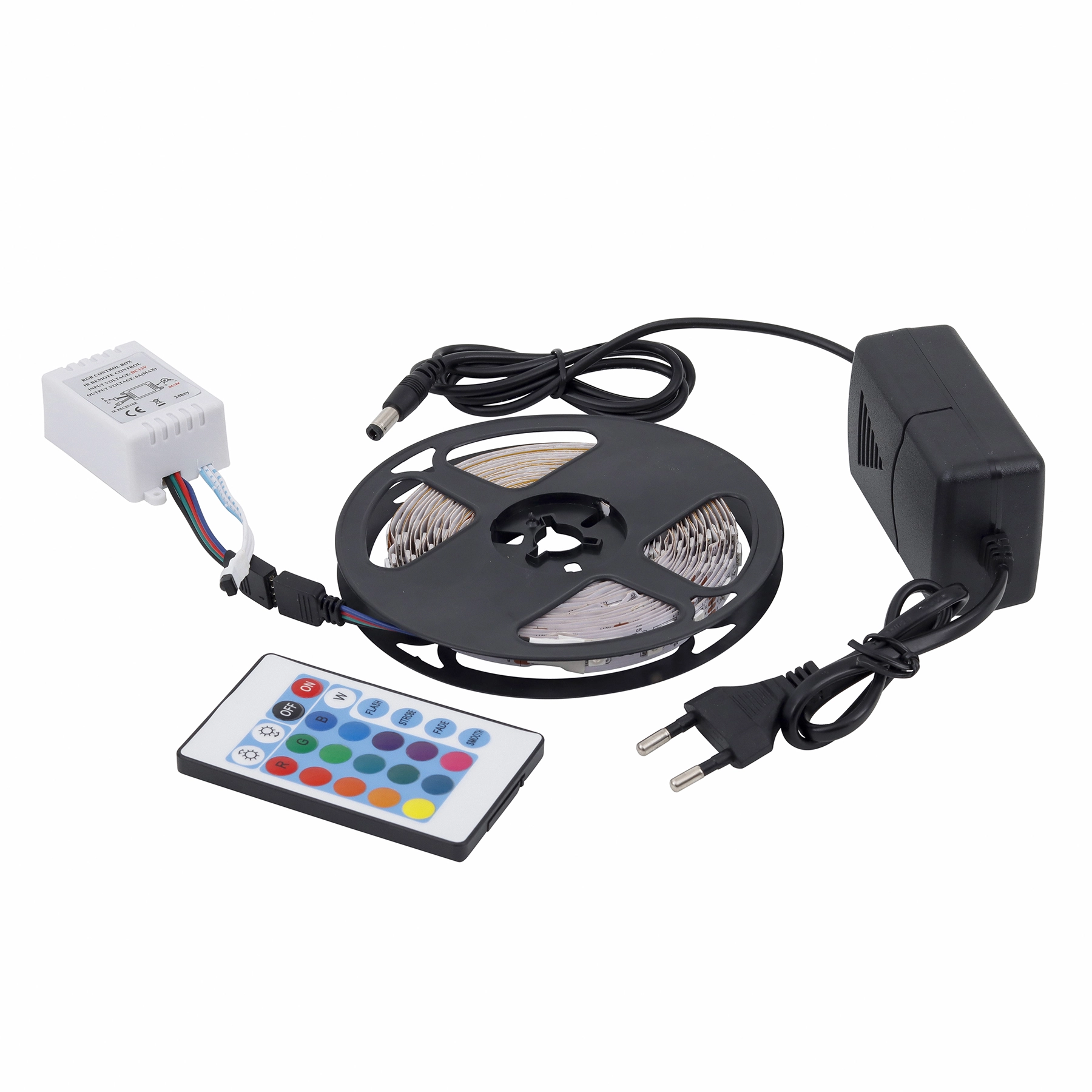 Fita Led Rgb 5050 12v C/5mts 7.8w