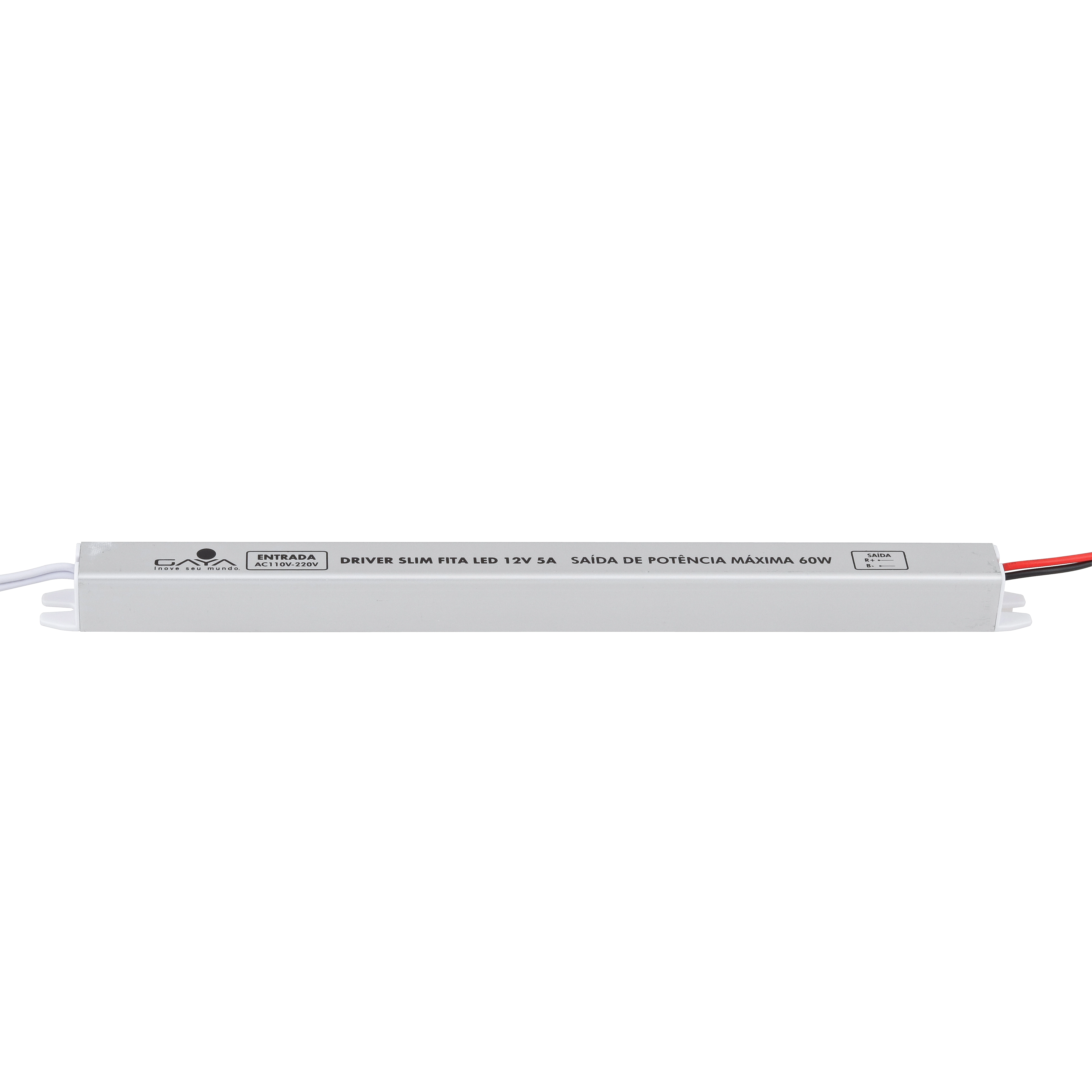 Driver para Fita Led IP20 60W Bivolt Gaya
