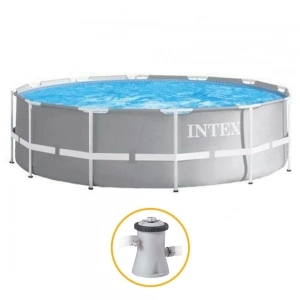 Piscina Intex 4.485 Litros Prism Estrutural Com Bomba Filtrante 110v