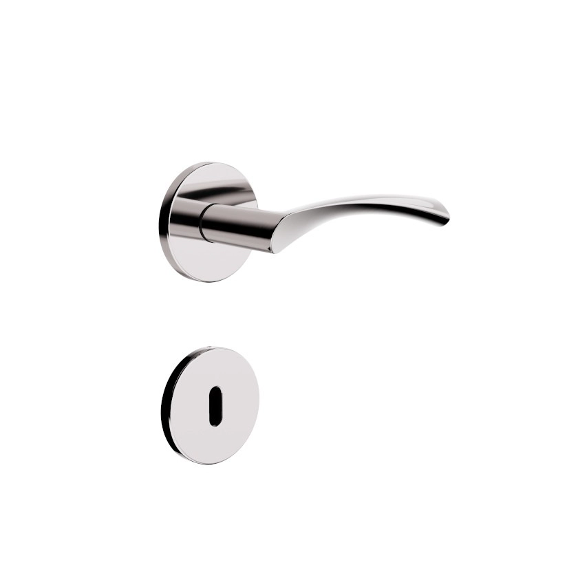 Fechadura Roseta Design Interna 40mm Cromado 720i119cr 3f