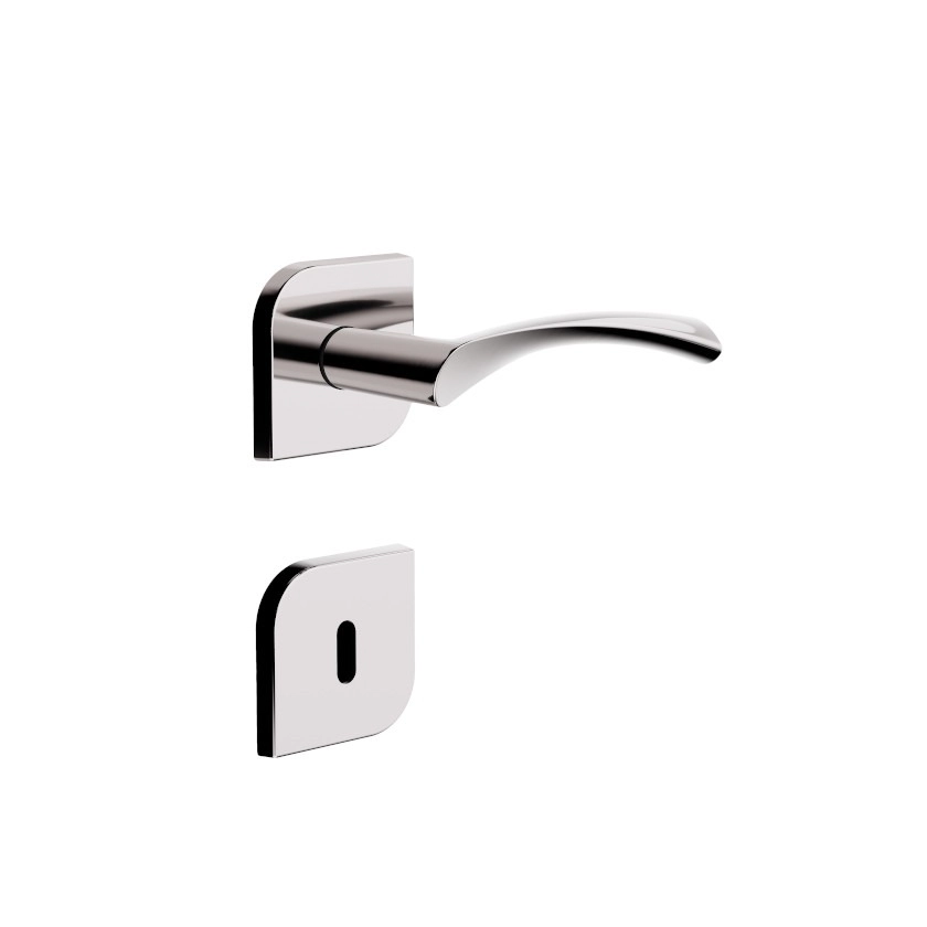 Fechadura Roseta Design Interna 40mm Cromado 735i119cr 3f