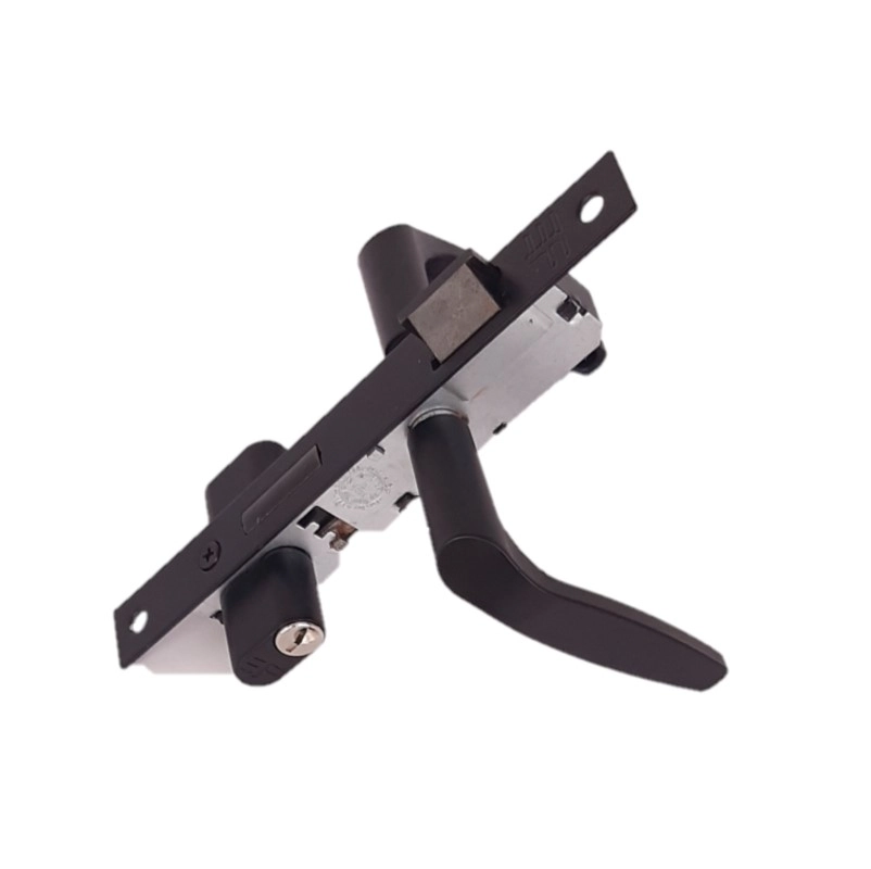 Fechadura 3f 511/11060 Perfil Estreito Macaneta Alav Preto