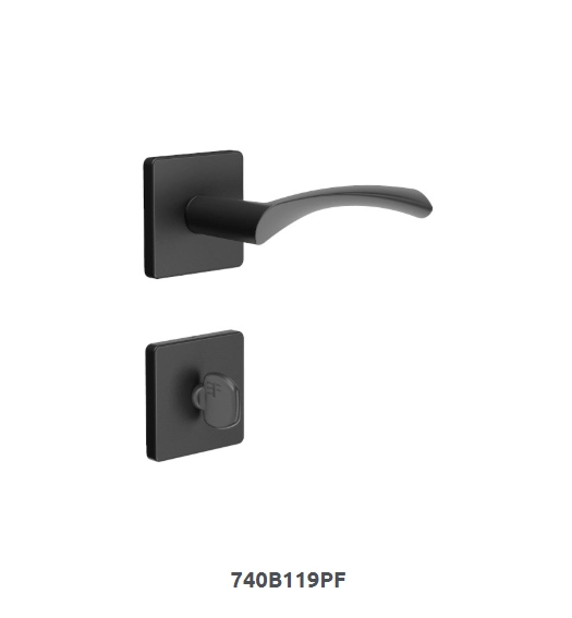 Fechadura Banheiro 740b119cr Preto