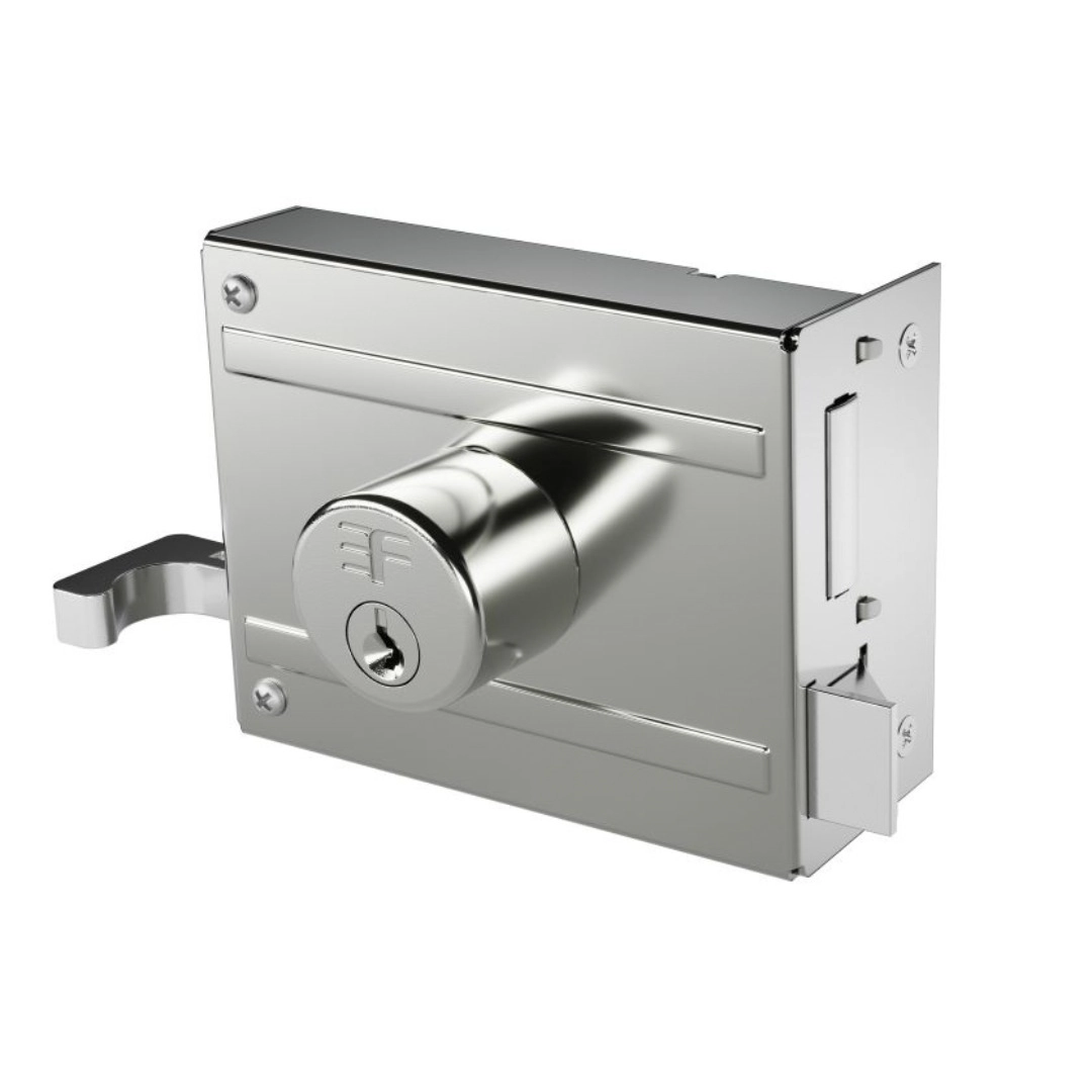 Fechadura Sobrepor  - Inox - Yale