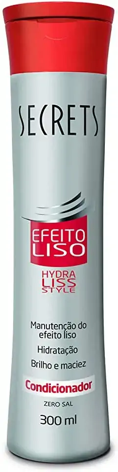 Condicionador Efeito Liso Hydra Liss 300ml Secrets Professional