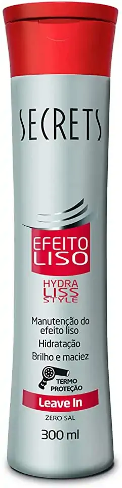 Secrets Hydra Liss Style Leave In Manut Efeito Lis
