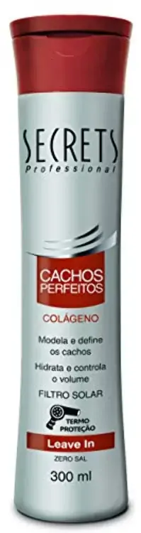 Leave In Cachos Perfeito 300ml Secrets Professional