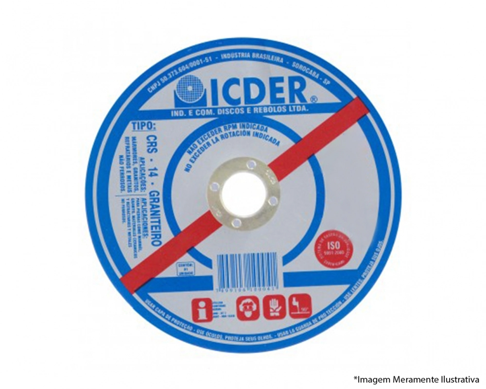 Disco Corte Refrat 4.1-2x1-8x7-8" Crs14