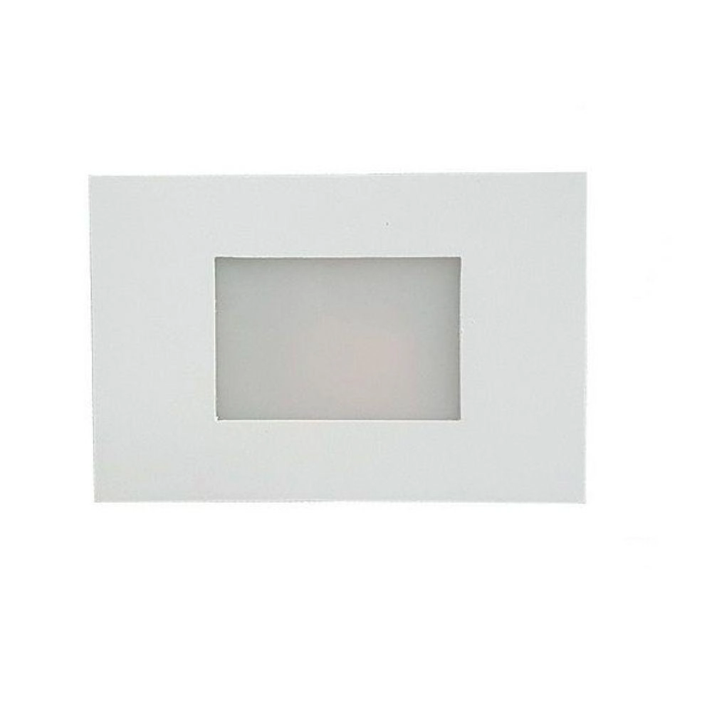Balizador De Embutir Escada Parede 4x2 Branco Bivolt