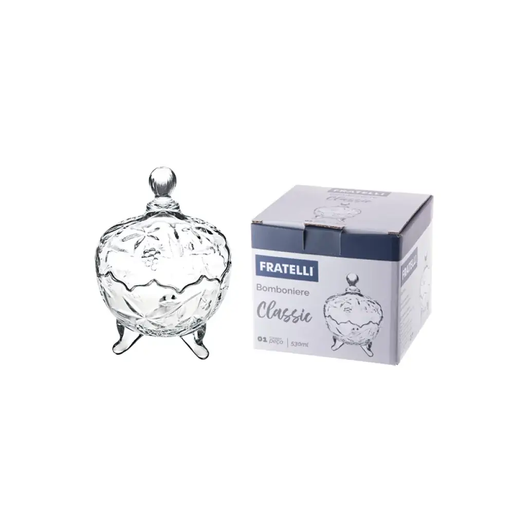 Bomboniere Classic De Vidro 530ml