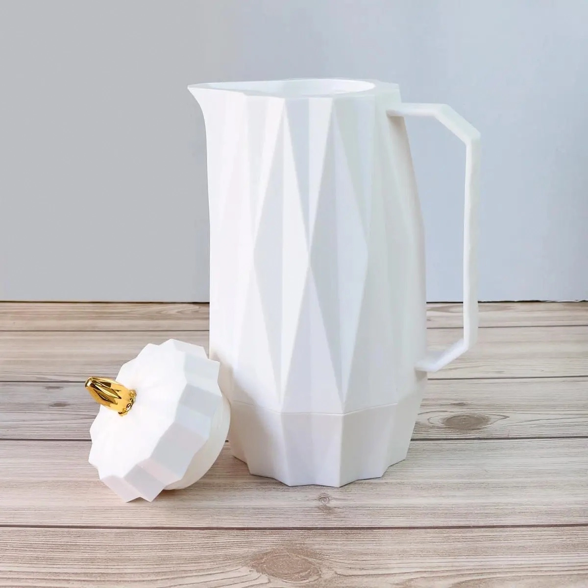 Garrafa Termica Diamond Branco 1l