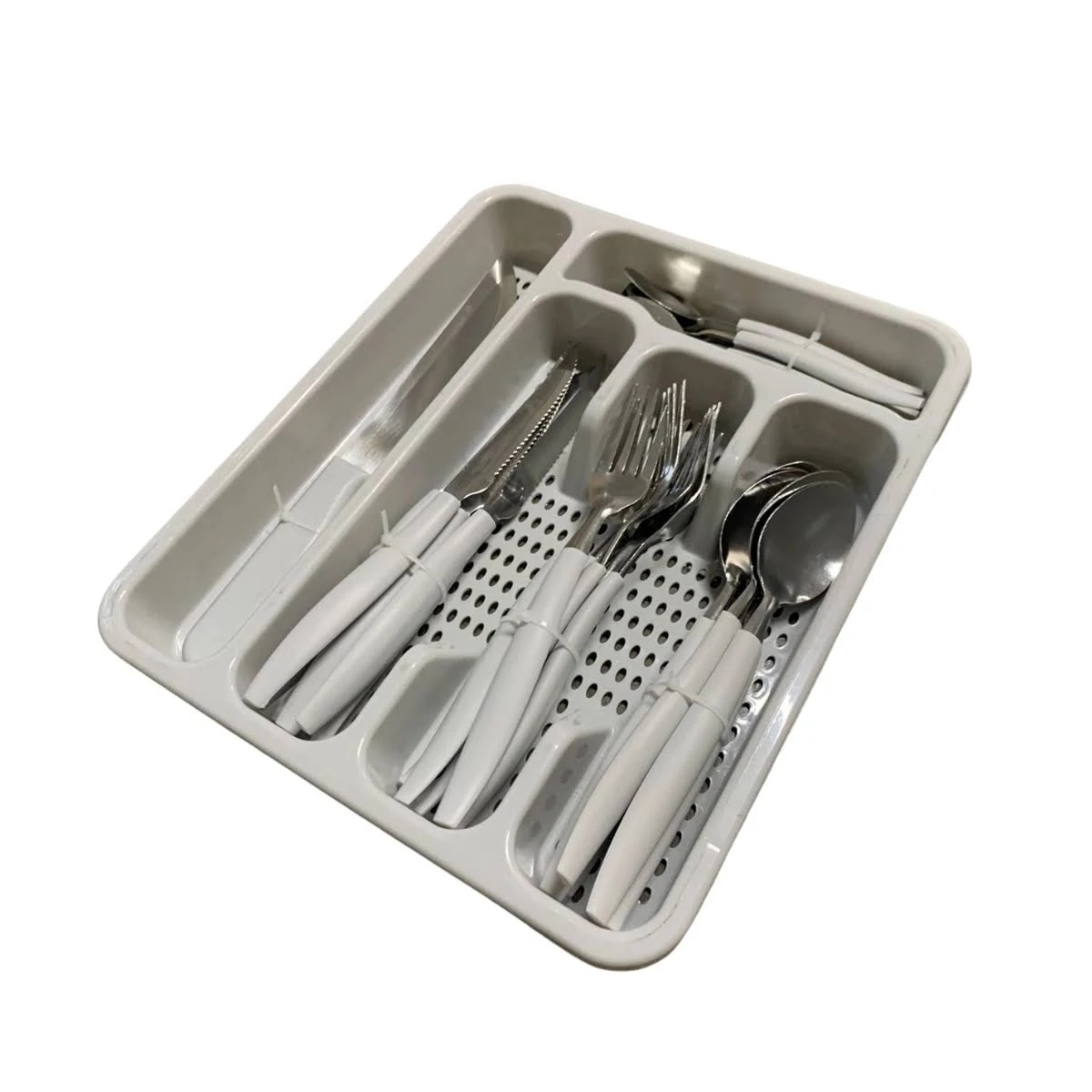 Cj Talheres Faca Churrasco Caprese 26pcs Cinza 579925