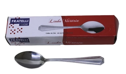 Colher De Chá Em Aço Inox Frat