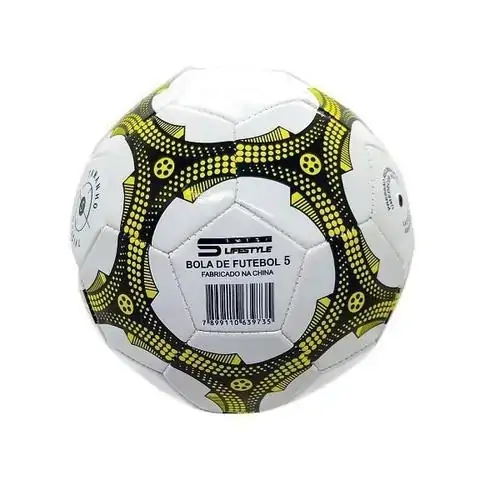 Brinq. Bola De Futebol Couro U