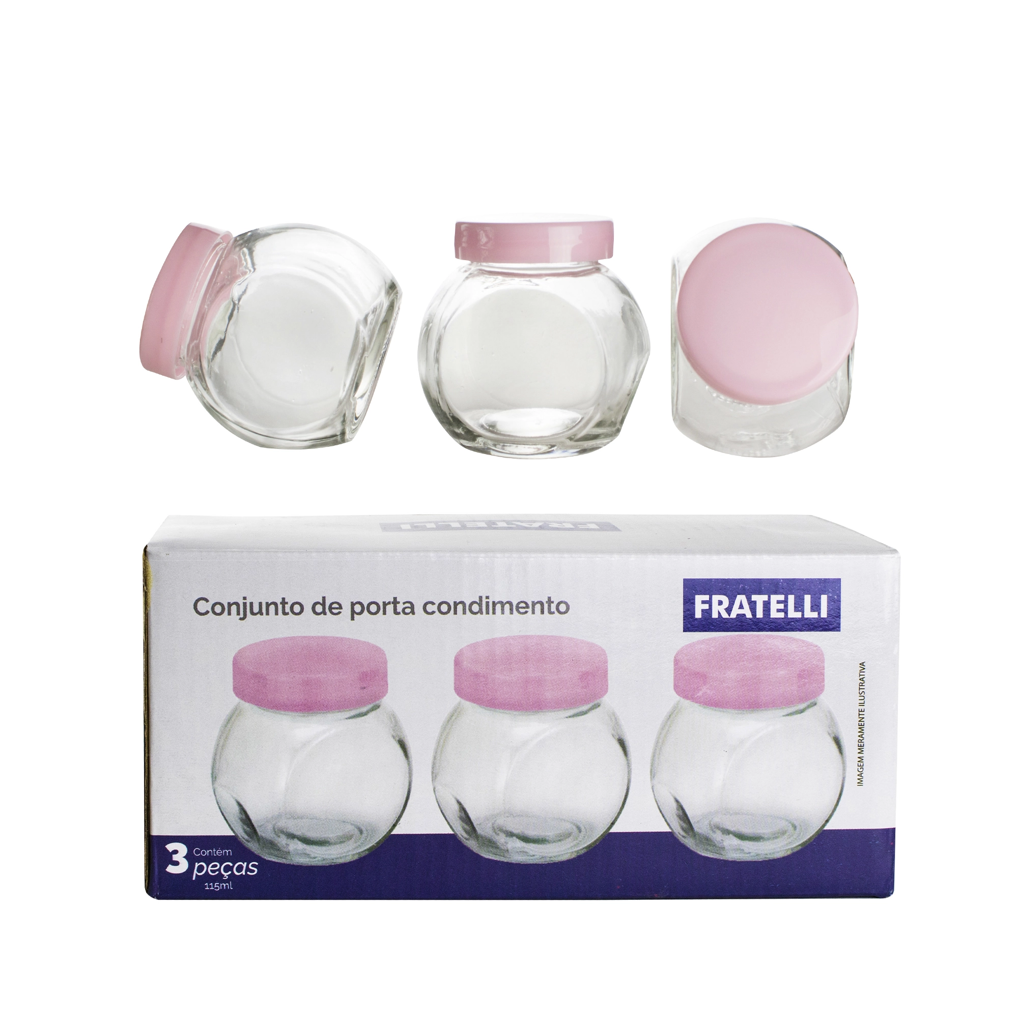 Kit Porta Condimentos C 3pcs Co0657197