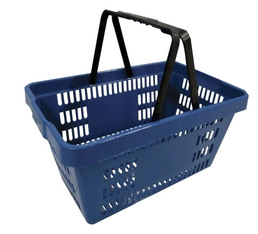 Cesta Plastico Amapa Flora Azul
