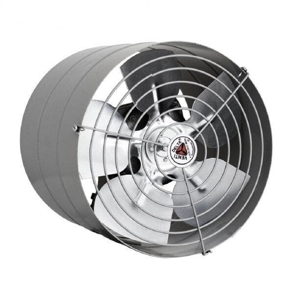 Exaustor 20cm Bivolt Axial Venti Delta Cinza