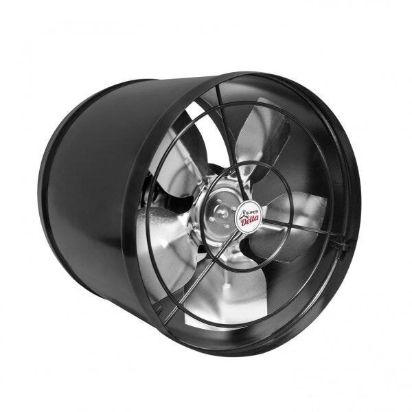 Exaustor Bivolt Alta Rotação 25cm Axial Venti Delta Preto