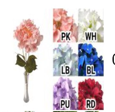 Buque Hortensia X4 50cm H8