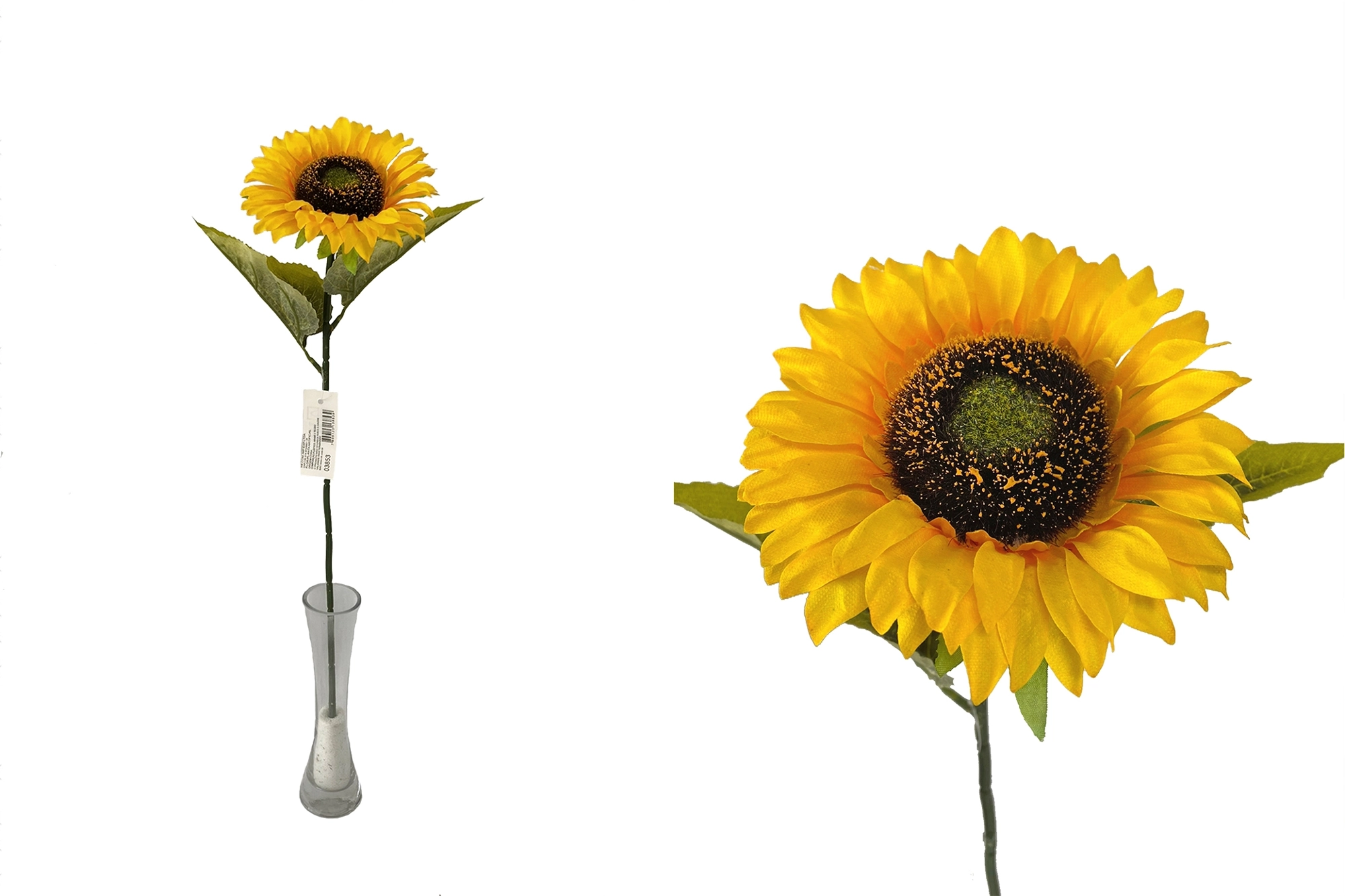 Galho Uni Girassol 53cm Ref.3853
