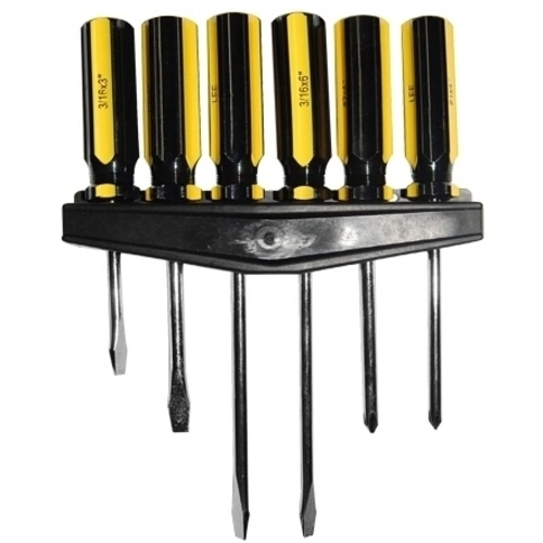 Jogo De Chave De Fenda E Philips Com 6 Peças Lee Tools 601153