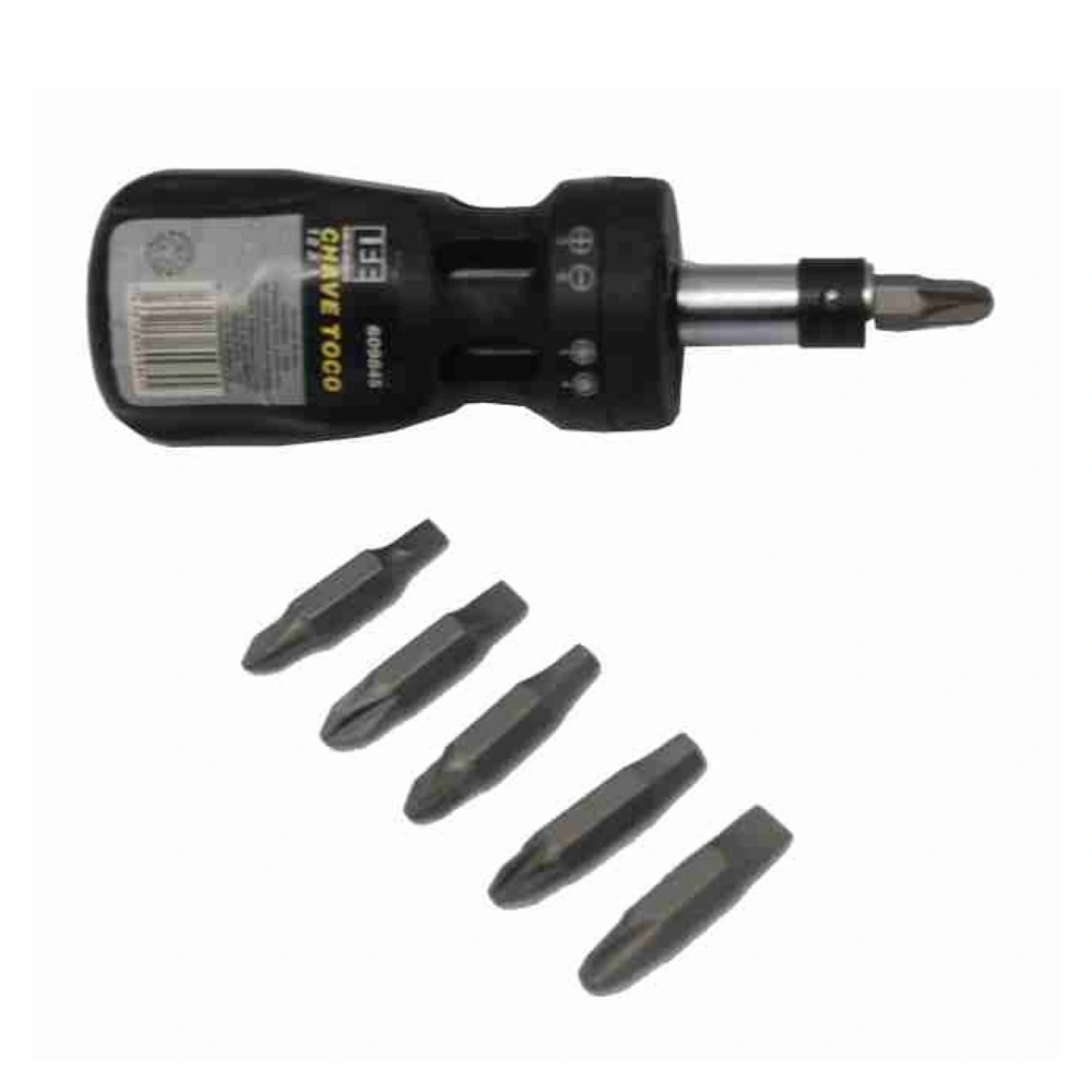 Chave Fenda/Philips Toco com Catraca 12X1 - LEE TOOLS 609845