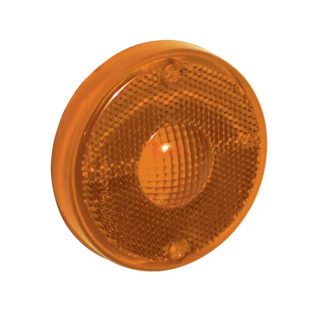 Lente da Lanterna Lateral Âmbar Poliestileno - PRADOLUX PL05310001