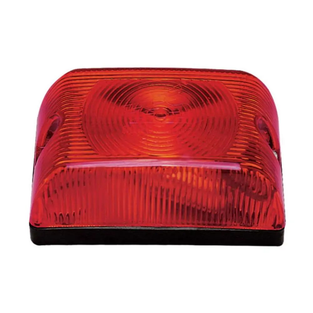 Lanterna Lateral Vermelha Retangular 1 Polo Universal - PRADOLUX PL06002903