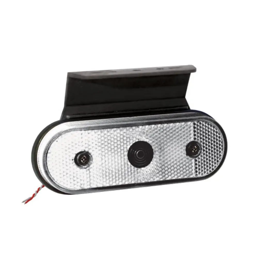 Lanterna Lateral Cristal Led com Suporte Oval - PRADOLUX PL06081942