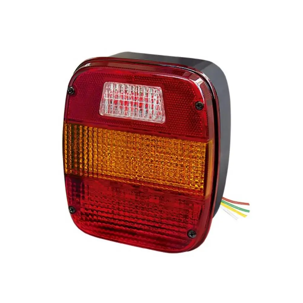 Lanterna Traseira Tricolor com Vigia Led Bivolt - PRADOLUX PL04402249