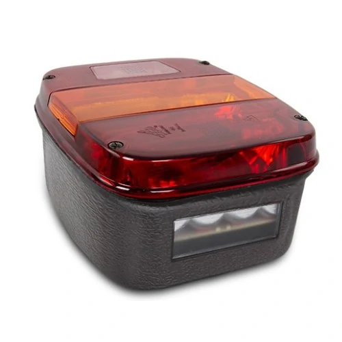 Lanterna Traseira Tricolor sem Vigia Led Bivolt - PRADOLUX PL04402349