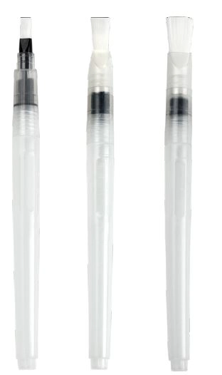 Jg Pincel Caneta 15cm Chanf P Pto/transp 78000732 Allonsy