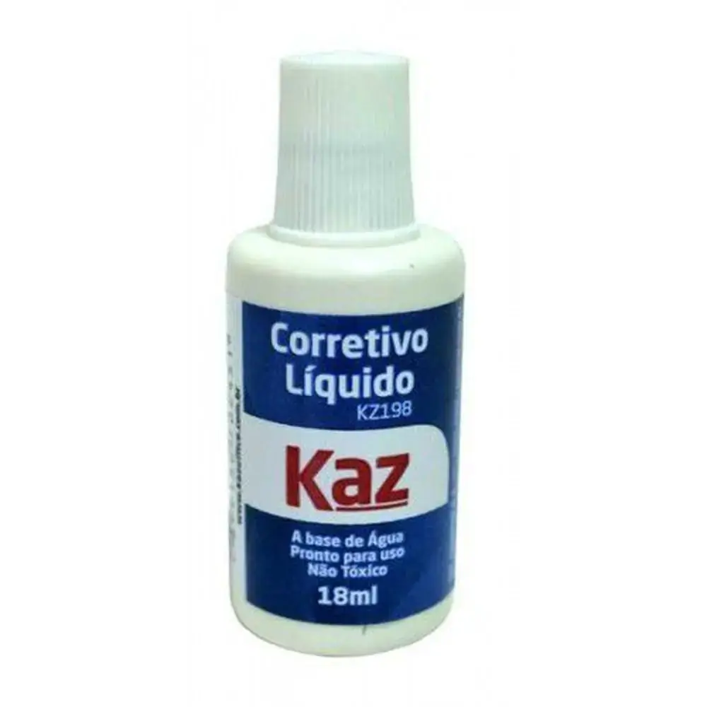 Corretivo Liquido Kaz 18ml Base Agua Kz198