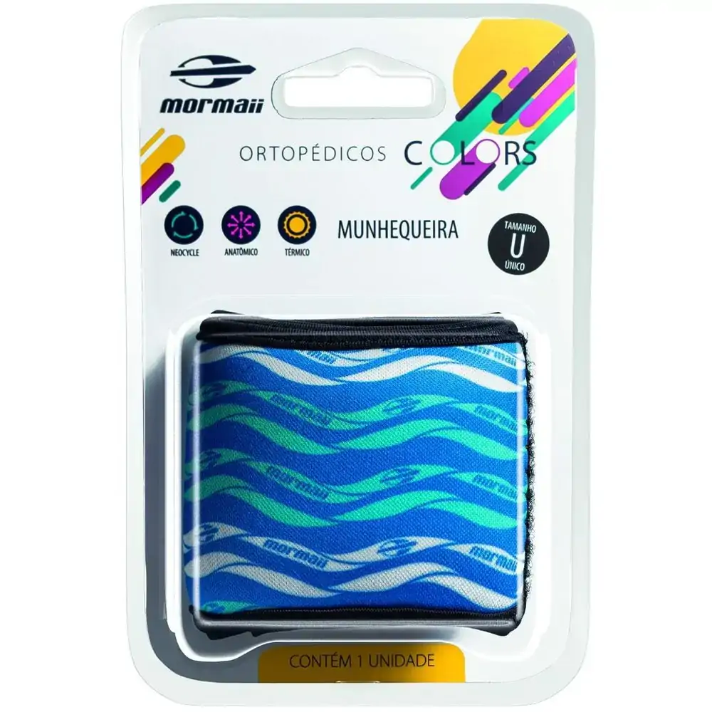 Munhequeira Colors Blue Tam Unico Mormaii