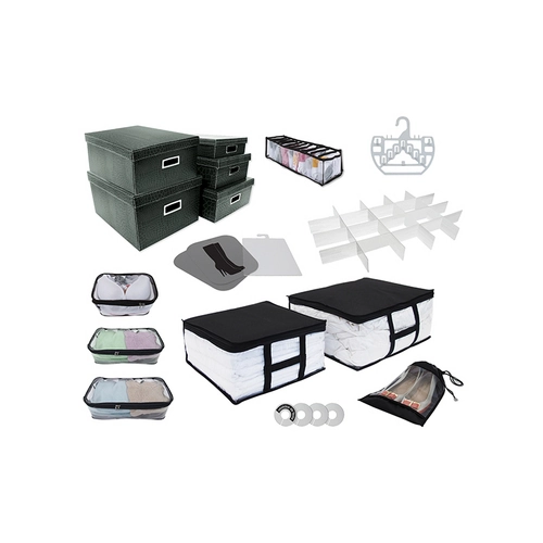 Conjunto Com 20 Peças Dandy Preta