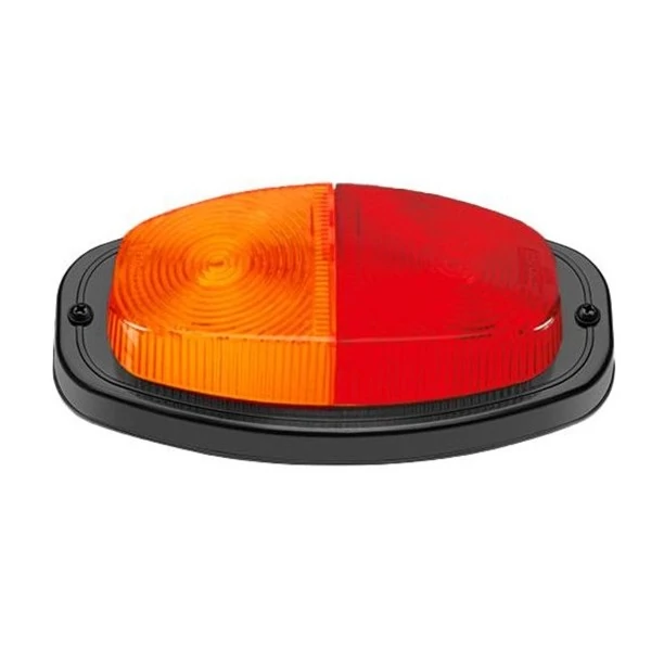 Lanterna Traseira Universal Canoinha Carretinha Bicolor - SINALSUL 1104BI