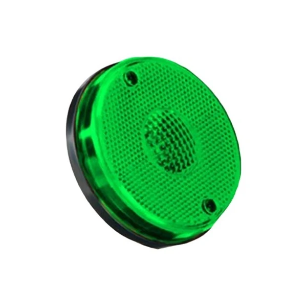 Lente da Lanterna Lateral Verde Poliestileno - SINALSUL 145PSVD