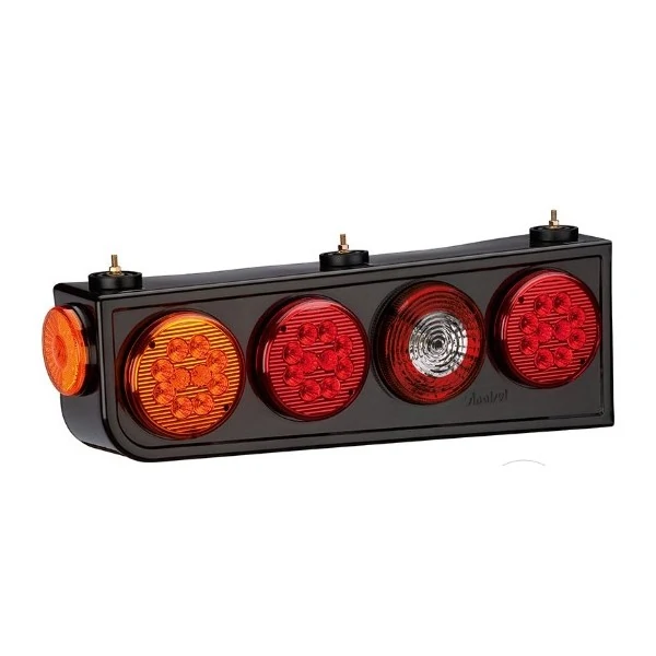 Lanterna Traseira Lado Esquerdo Universal Led 12V com Aba - SINALSUL 202312E