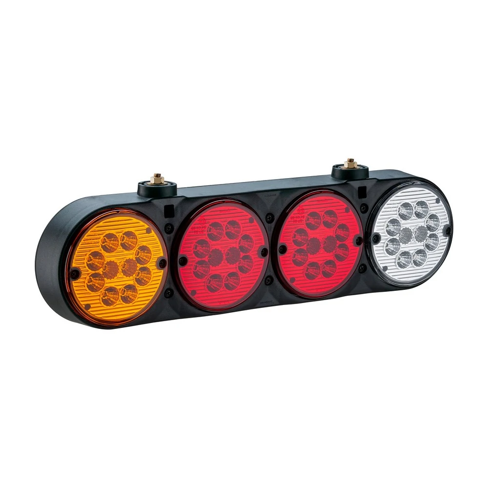 Lanterna Traseira Lado Esquerdo Led Tricolor Fixação Superior 6 Vias - SINALSUL 22021243E