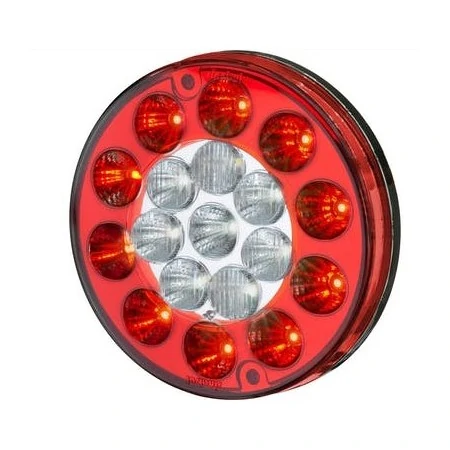 Lanterna Traseira Freio Ré Vermelha Led Bivolt - SINALSUL 2032206