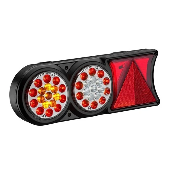 Lanterna Traseira Lado Esquerdo Cristal Bivolt Conector 6 Vias - SINALSUL 21800E