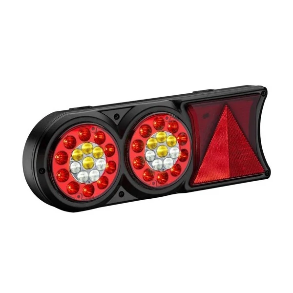 Lanterna Traseira Lado Esquerdo 24V Led Conector 6 Vias - SINALSUL 2083024E